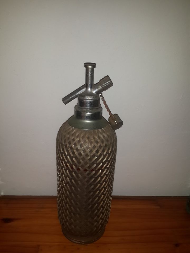Vintage Soda Siphon bottle 1930s