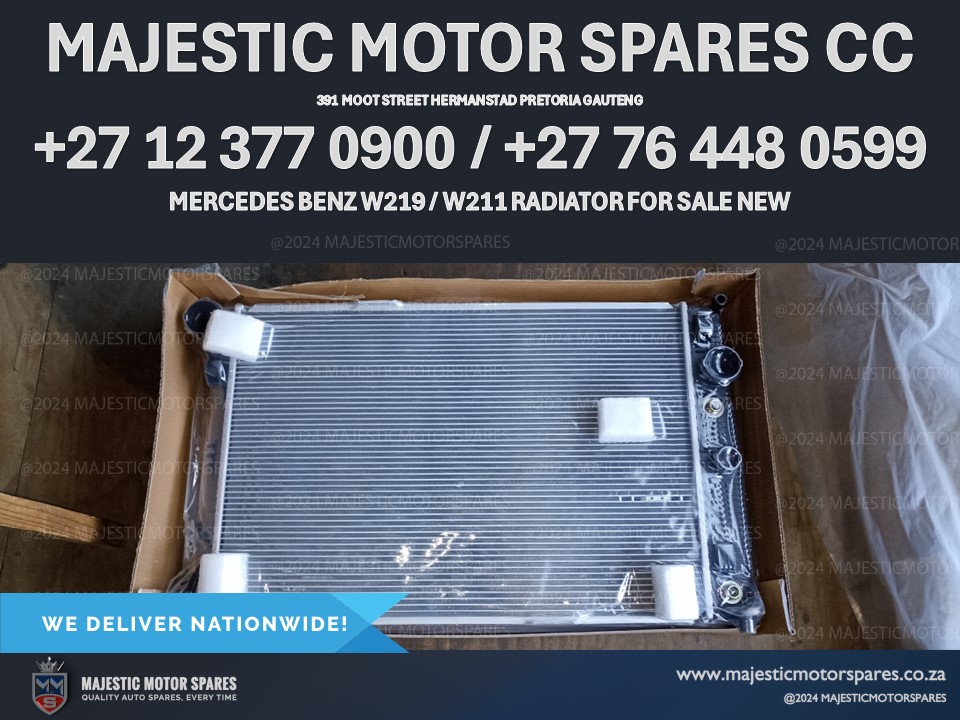 New Radiators for Mercedes Benz W219 and W211 for sale - Private Seller New Radiators for Mercedes Benz W219 and W211 for sale - Private Seller