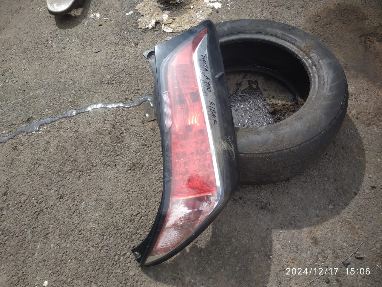 2016 Onwards Toyota Aygo right tail light / back light for sale - Private Seller