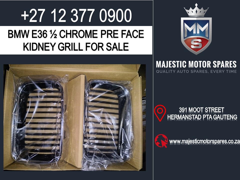BMW E36 ½ chrome kidney grille for sale new - Private Seller BMW E36 ½ chrome kidney grille for sale new - Private Seller