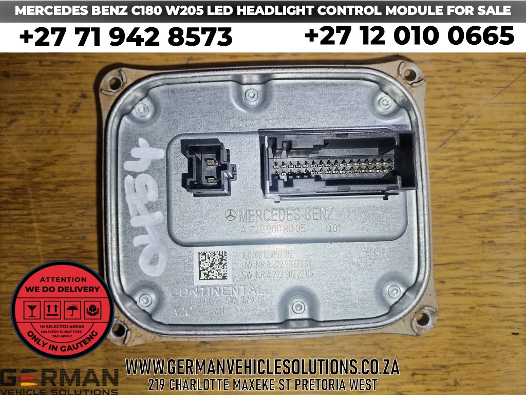 Mercedes Benz c180 w205 led headlight control module original part for sale - Private Seller Mercedes Benz c180 w205 led headlight control module original part for sale - Private Seller