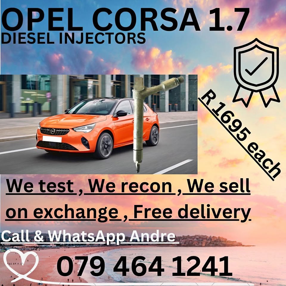 OPEL CORSA 1.7 DIESEL INJECTORS - Private Seller OPEL CORSA 1.7 DIESEL INJECTORS - Private Seller