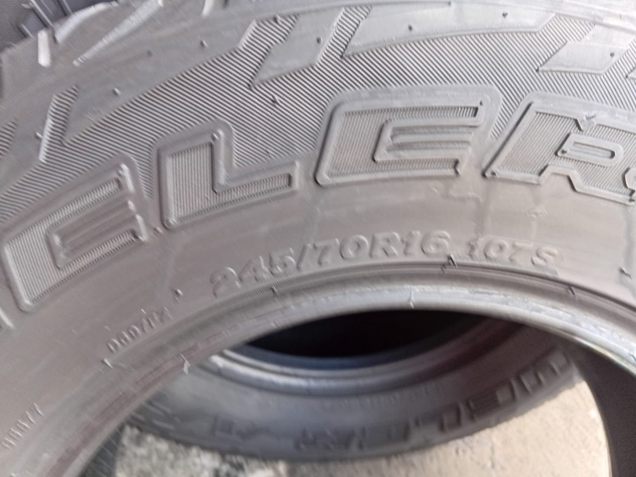 245/70/16 × 4 Bridgestone Dueler AT tyres - Private Seller 245/70/16 × 4 Bridgestone Dueler AT tyres - Private Seller