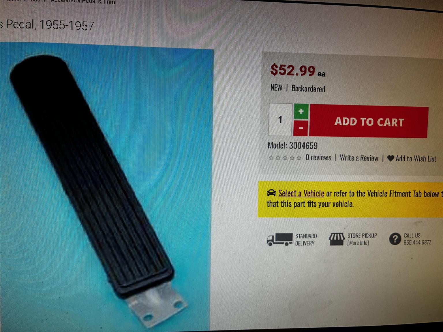 Accelerator Pedal Gas Chevy - Private Seller