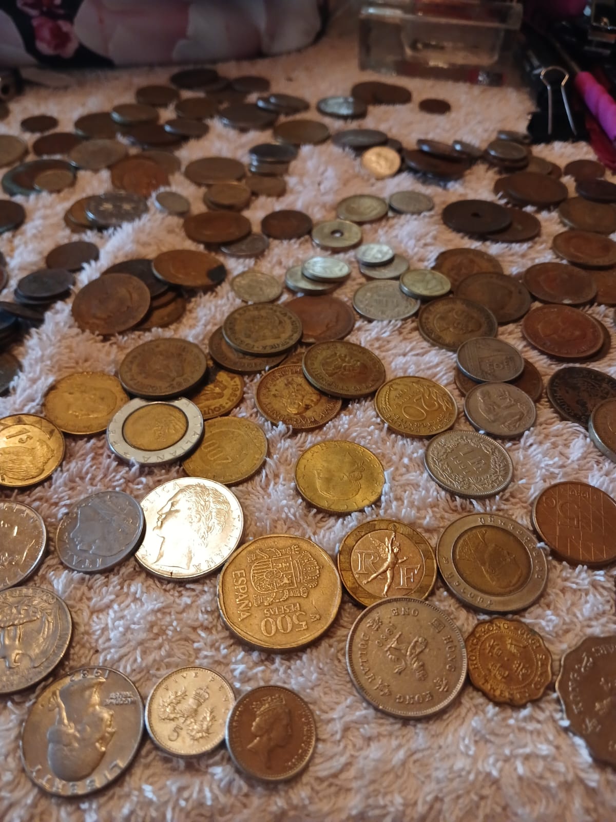 Old. Coins. Notes