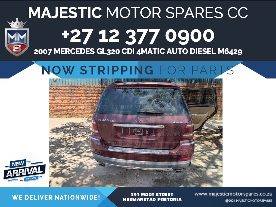 Mercedes Benz GL320 cdi 4matic stripping used spares used parts for sale - Private Seller