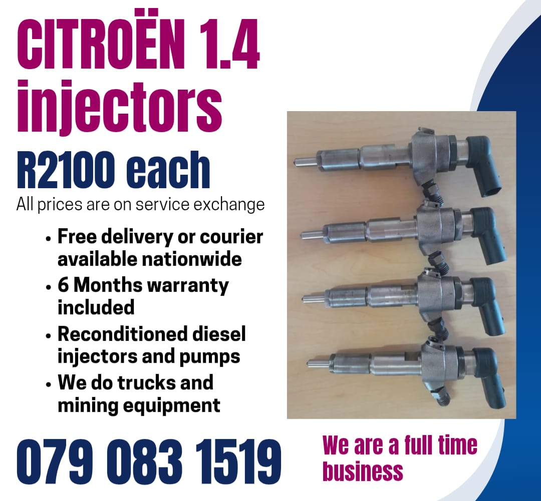 CITROËN 1.4 INJECTORS FOR SALE WITH WARRANTY - Private Seller CITROËN 1.4 INJECTORS FOR SALE WITH WARRANTY - Private Seller
