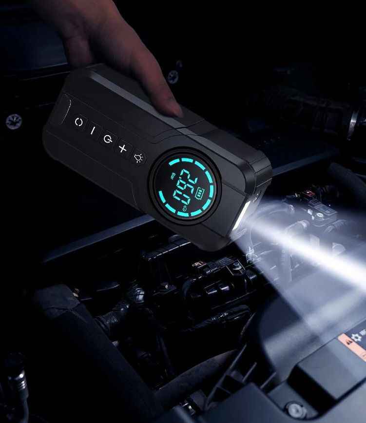 Smart wireless car jump starter&auto air inflator - Private Seller