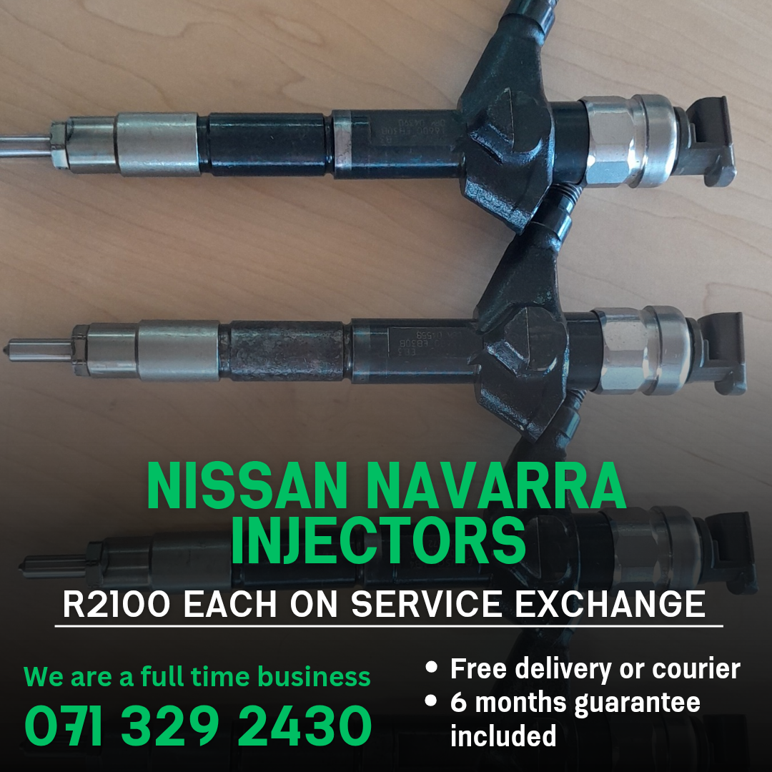 NISSAN NAVARA INJECTORS FOR SALE WITH WARRANTY - Private Seller NISSAN NAVARA INJECTORS FOR SALE WITH WARRANTY - Private Seller
