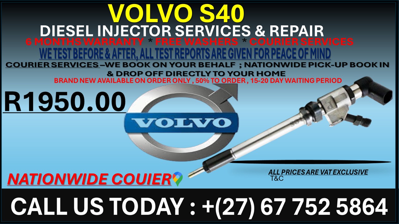 Volvo S40 Diesel Injectors on Repair - Private Seller Volvo S40 Diesel Injectors on Repair - Private Seller