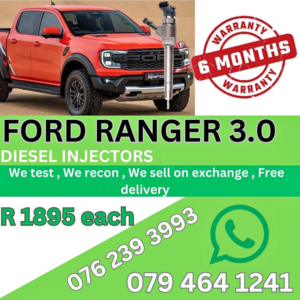 FORD RANGER 3.0 DIESEL INJECTORS - Private Seller FORD RANGER 3.0 DIESEL INJECTORS - Private Seller