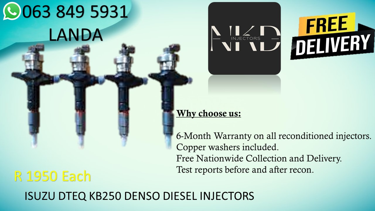 GWM 2.5 DIESEL INJECTORS FOR SALE IN GAUTENG BENONI - Private Seller