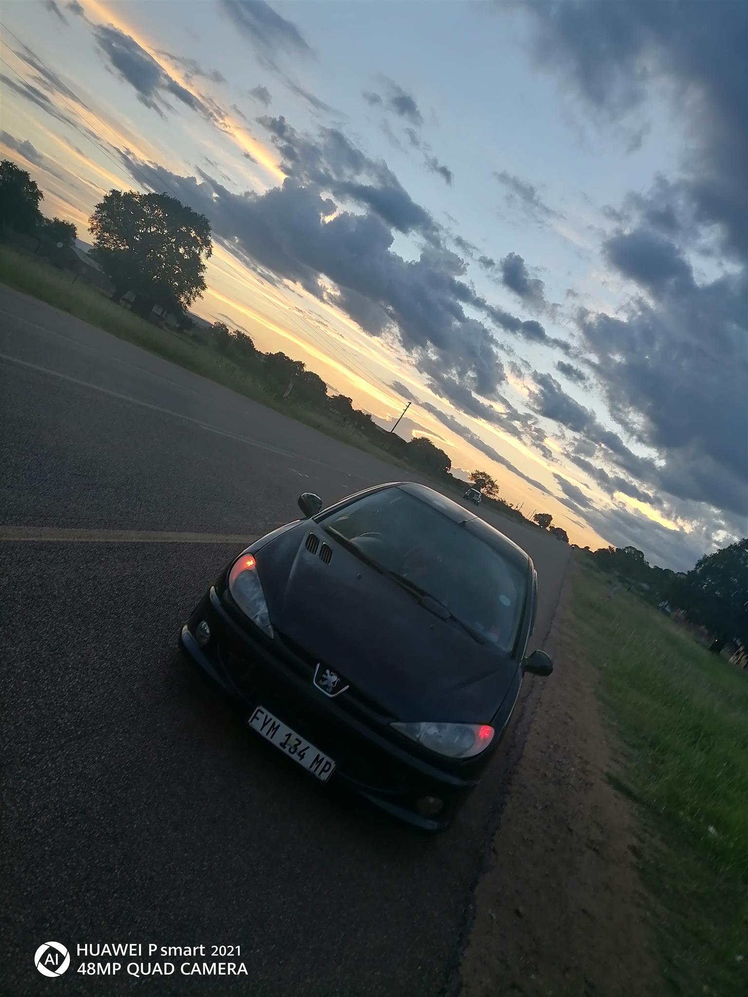 Peugeot 206.. 2005 model. 1.6 with new tires and R5000 worth Radio ...