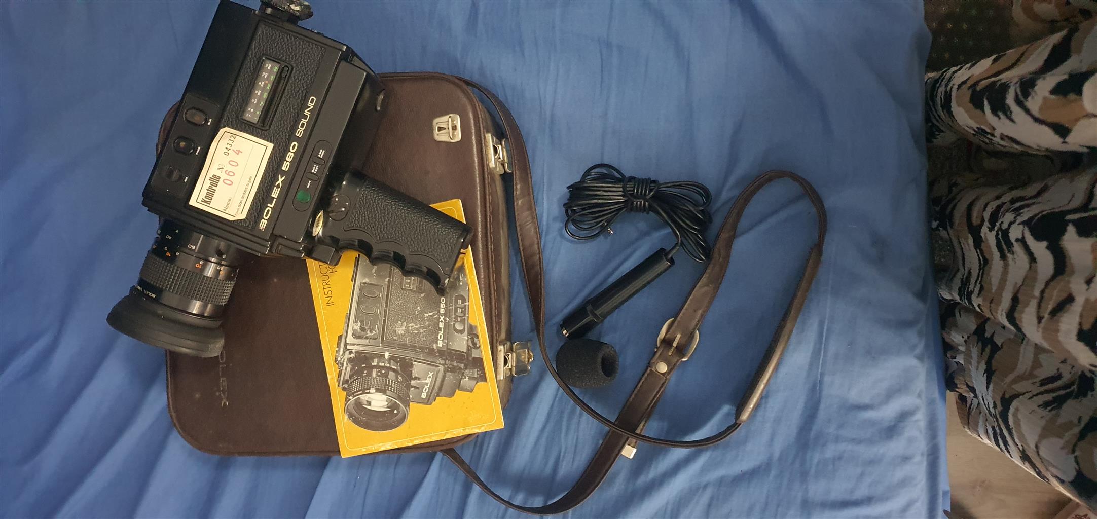 Sekonic 8 projector & Bolex 580 XL Sound 8mm camera (Super8) Vintage