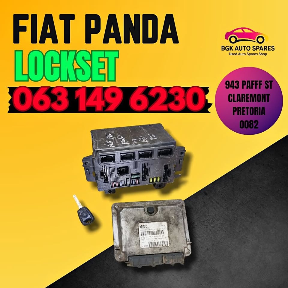 Fiat panda lockset