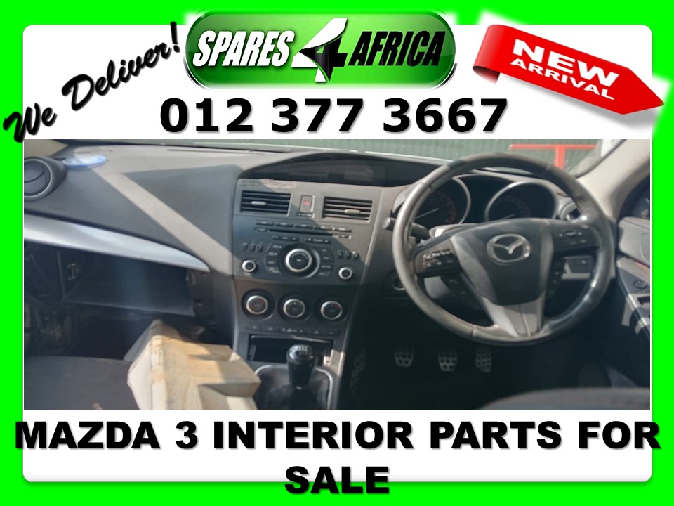 Mazda 3 interior parts for sale - Private Seller