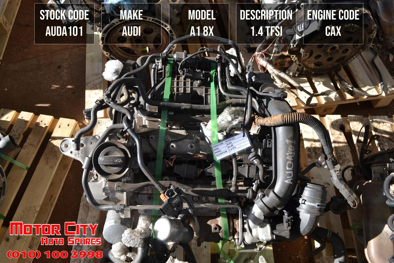 Audi A1 1 4 Tfsi Engine For Sale Motor City Auto Spares Junk Mail