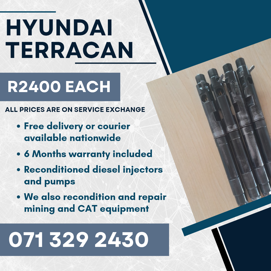HYUNDAI TERRACAN INJECTORS FOR SALE WITH WARRANTY INCLUDED - Private Seller HYUNDAI TERRACAN INJECTORS FOR SALE WITH WARRANTY INCLUDED - Private Seller