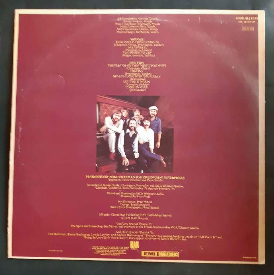 Exile - All There Is LP Record