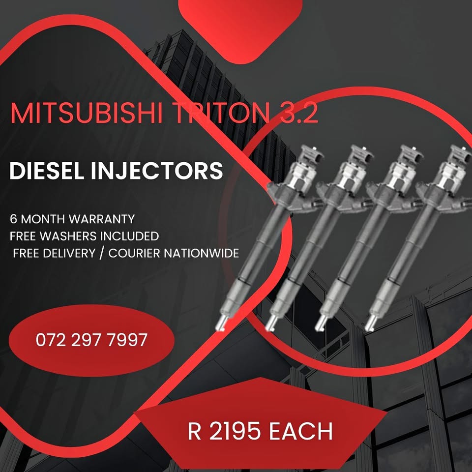 Mitsubishi Triton 3.2 Diesel Injectors for sale on service exchange or to recon
