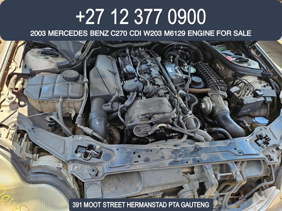 Mercedes Benz 2003 C270 CDI M6129 engine used for sale - Private Seller Mercedes Benz 2003 C270 CDI M6129 engine used for sale - Private Seller