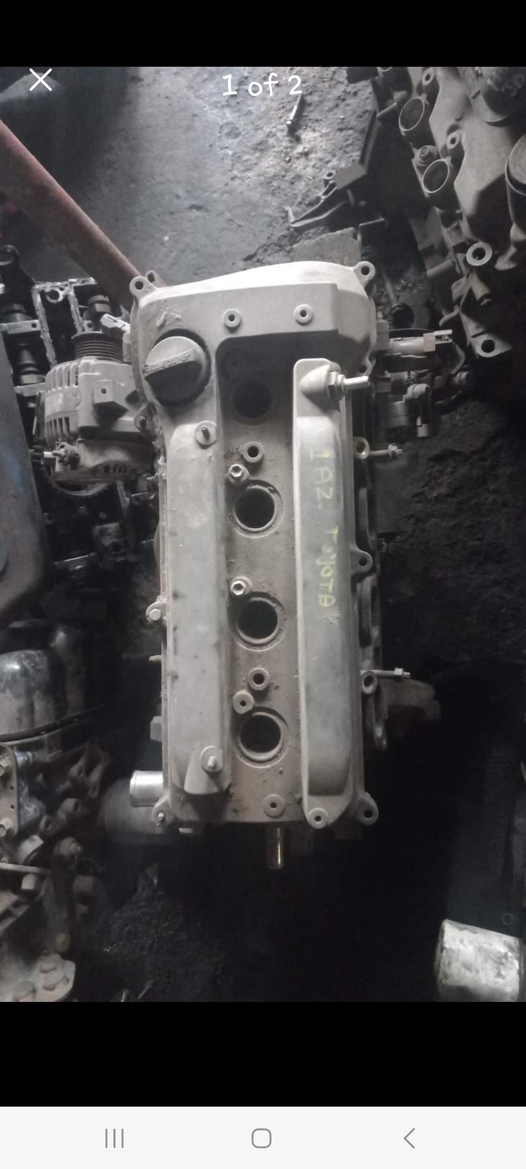 Toyota engine (1AZ-FE engine code) stripping
