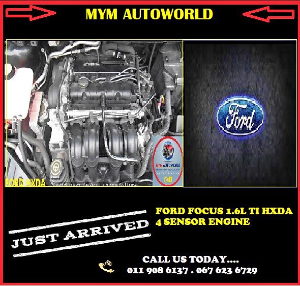 FORD FOCUS 1.6L TI HXDA 4 SENSOR ENGINE - Private Seller