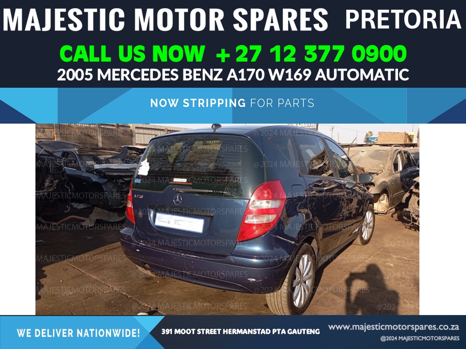 2005 Mercedes A170 W169 Automatic (Atoll Blue) – Stripping for Spares - Private Seller 2005 Mercedes A170 W169 Automatic (Atoll Blue) – Stripping for Spares - Private Seller