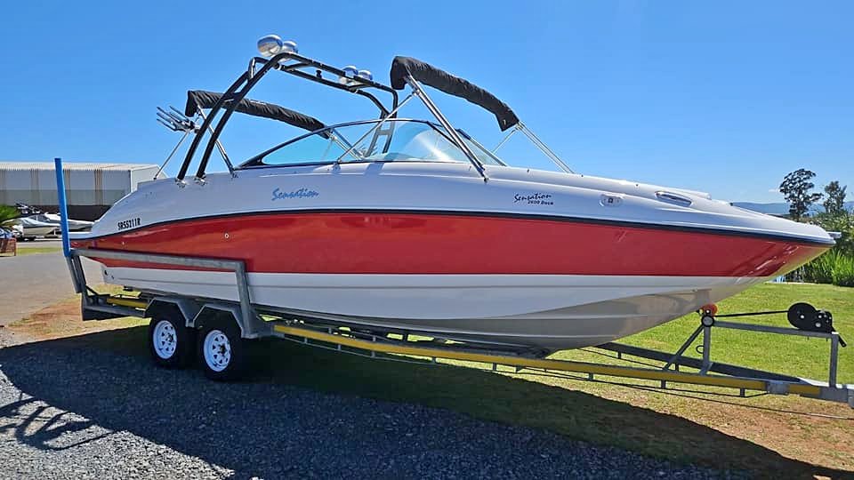 26ft Sensation Deck BOAT with only 40hrs 26ft Sensation Deck BOAT with only 40hrs