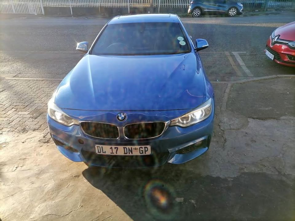 2015 BMW 420D Automatic GrandCoup with a leather seat and sunroof Service book and spare key