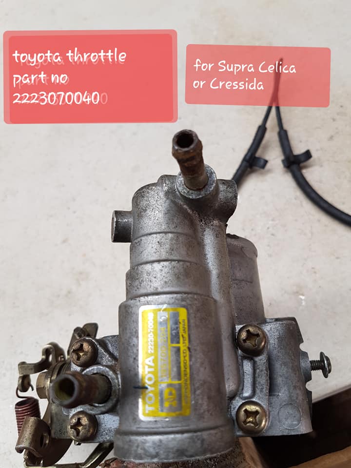 Toyota throttle bodies - Private Seller