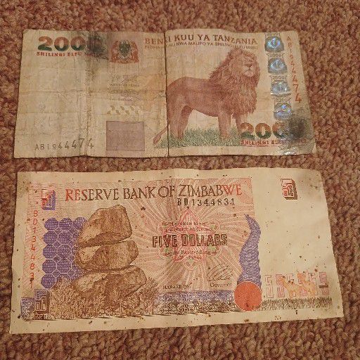 Paper old money Paper old money