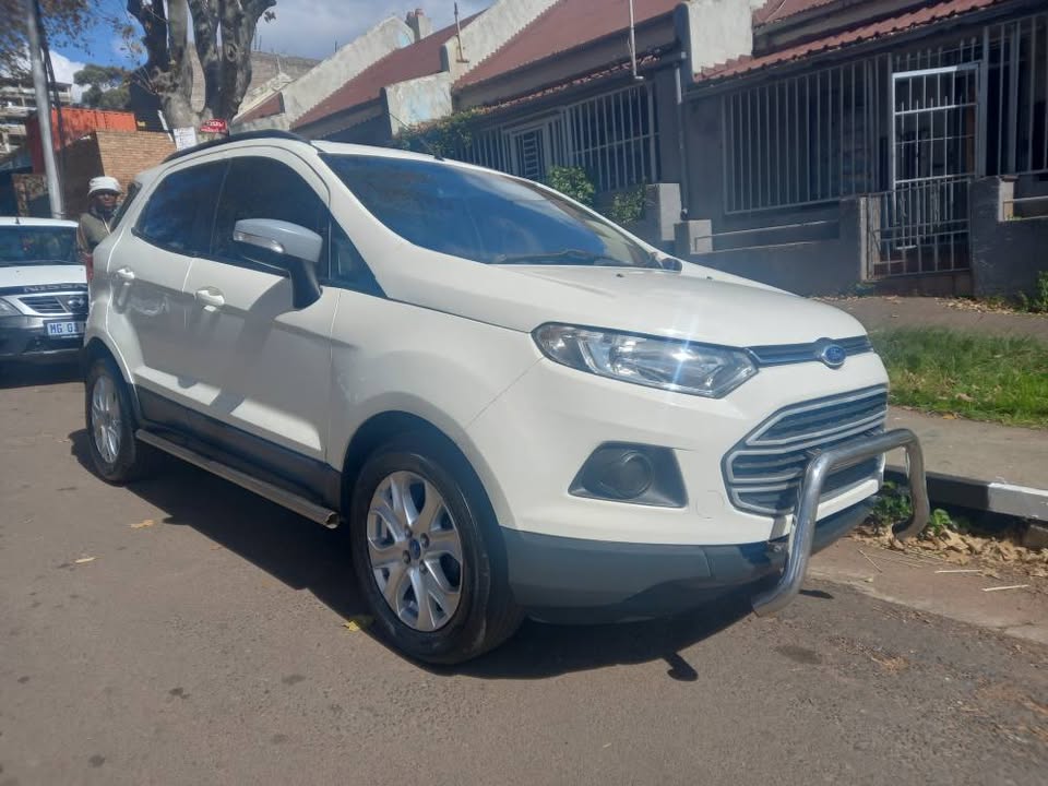 2015 FORD ECOSPORT 1.5 TDCI DIESEL, MANUAL, WHITE, LEATHER SEATS, 91000KMS