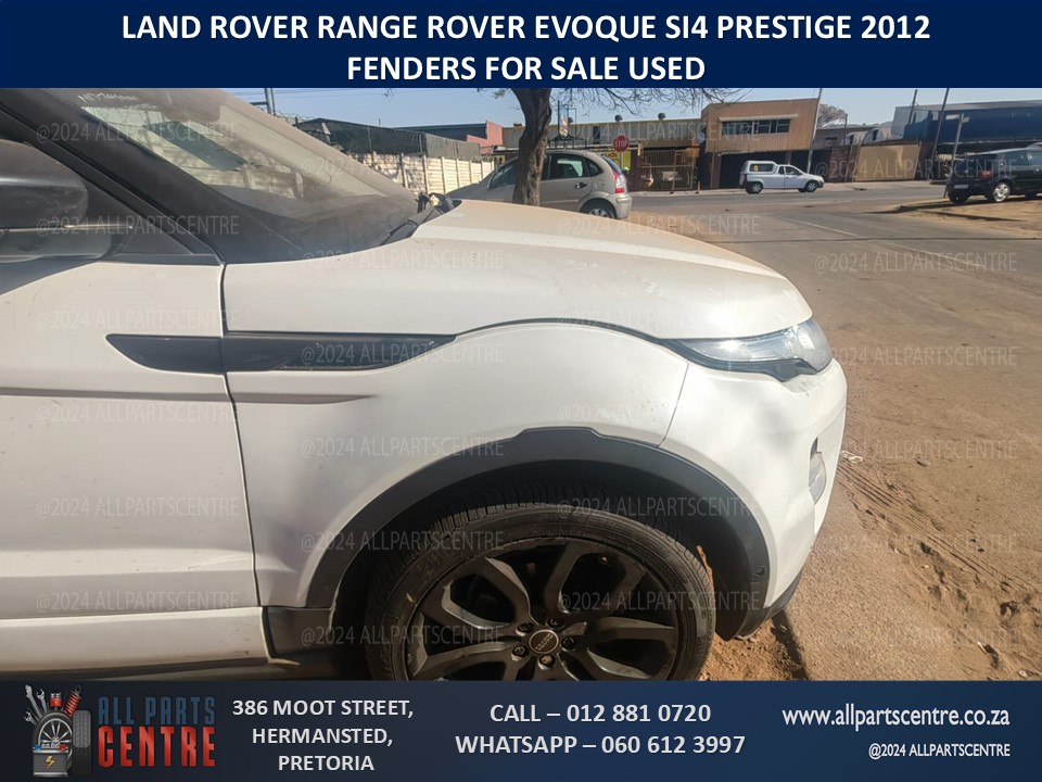 Land Rover Evoque Si4 fenders for sale used - Private Seller