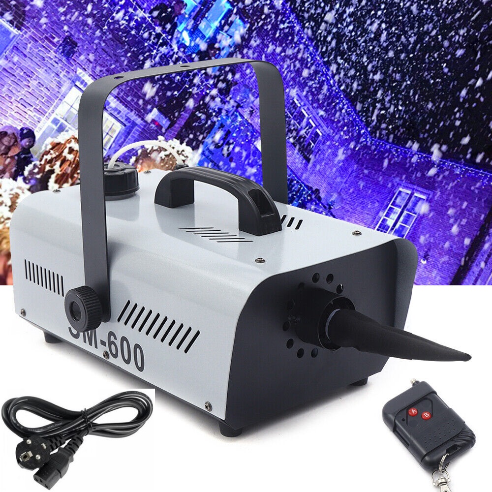 Stunning Snow Making Machine, Wireless Remote Control Snowflake Maker 220V. NEW Stunning Snow Making Machine, Wireless Remote Control Snowflake Maker 220V. NEW