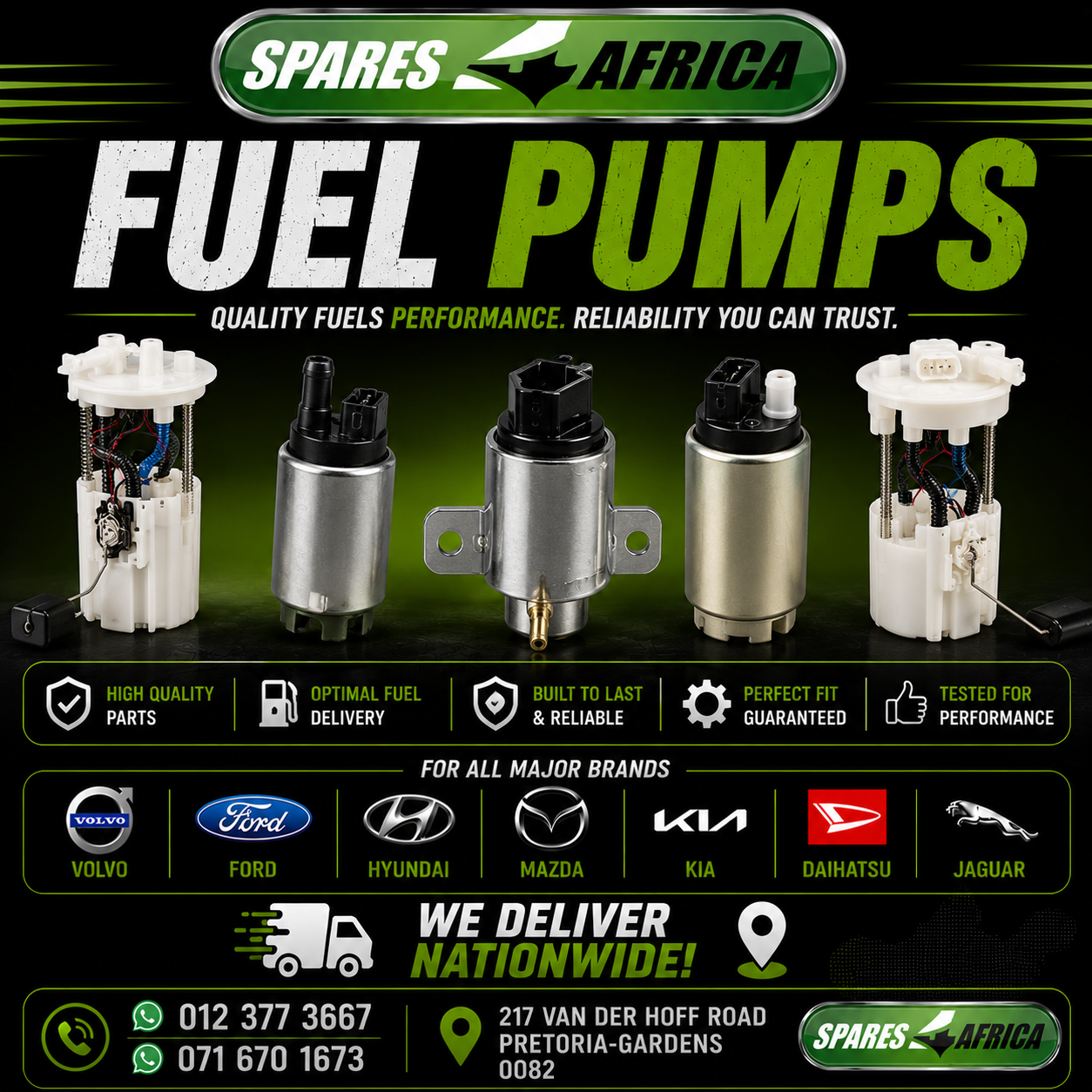 FUEL PUMPS - USED ANSD NEW - Private Seller FUEL PUMPS - USED ANSD NEW - Private Seller