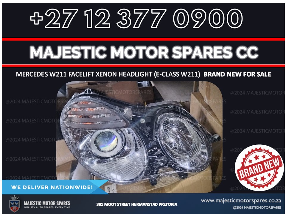 Mercedes W211 Facelift Xenon headlights brand new - Private Seller Mercedes W211 Facelift Xenon headlights brand new - Private Seller