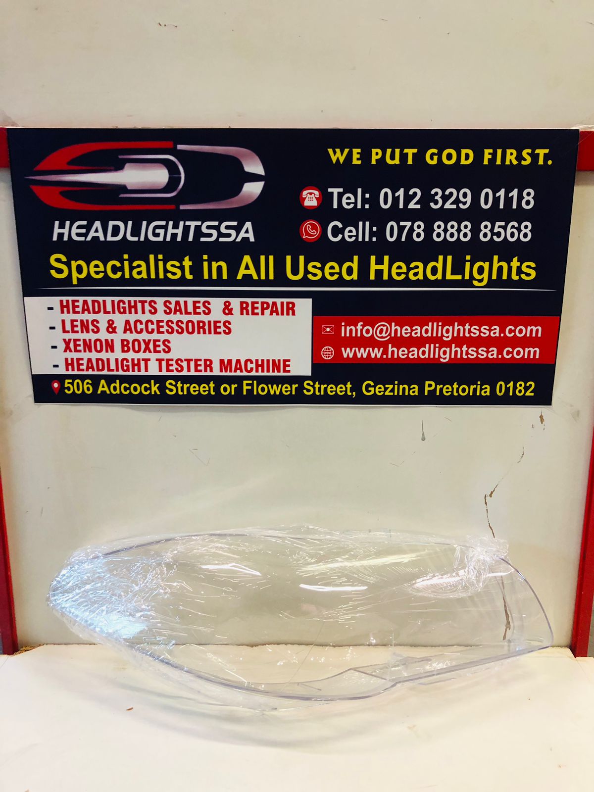 BMW F10/F18 right side headlight lens - Private Seller