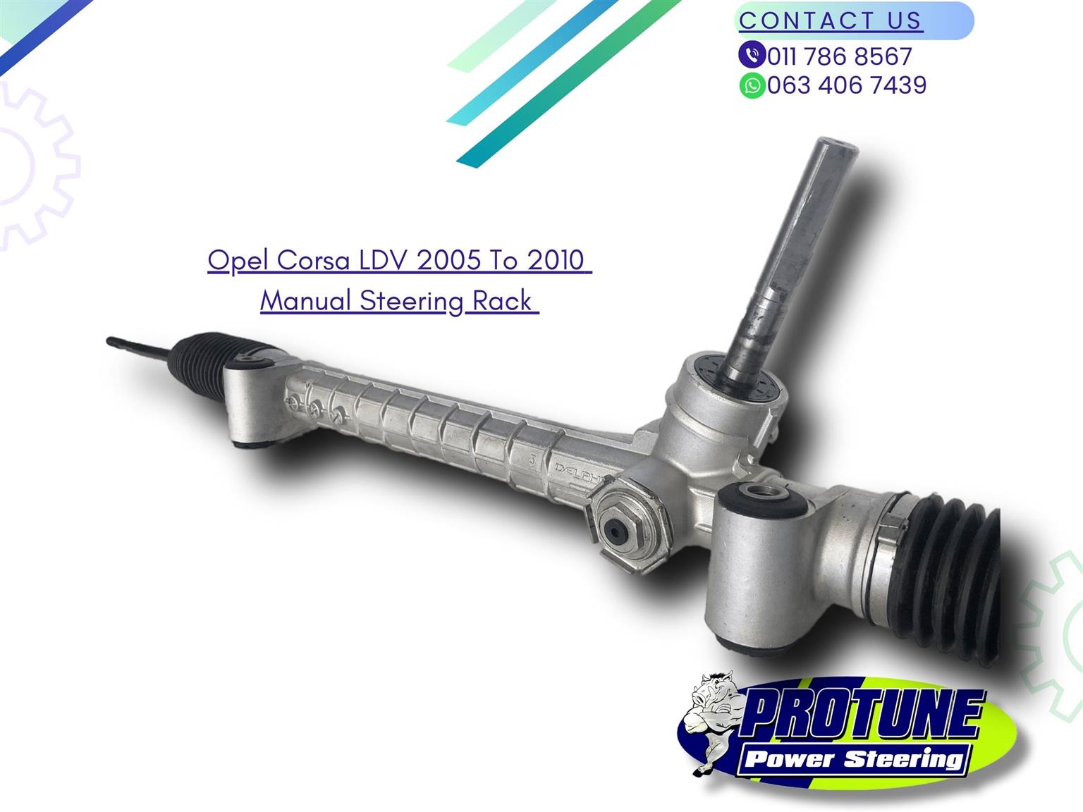 Opel Corsa LDV 2005 To 2010 Model - OEM Reconditioned Steering Racks