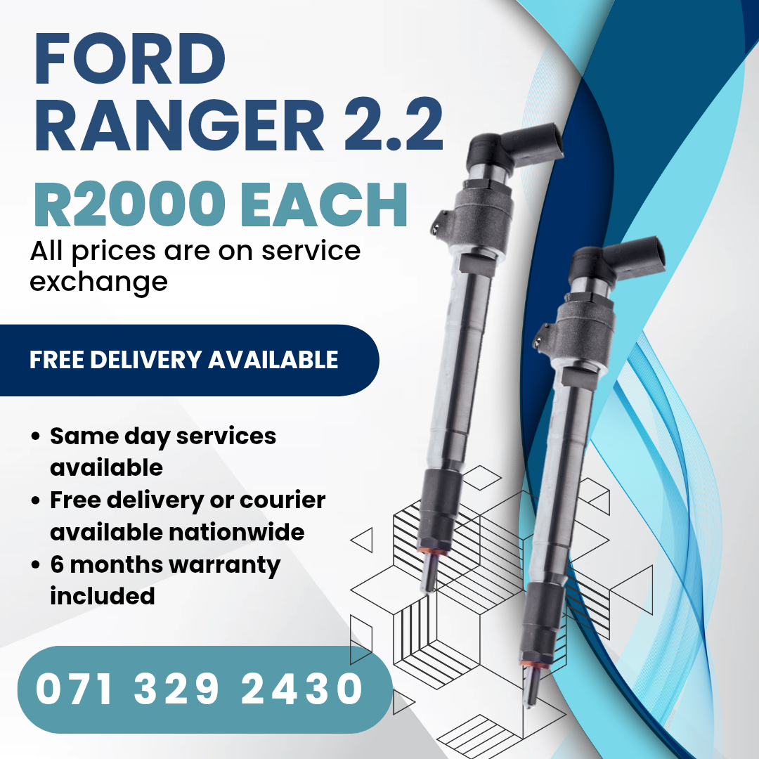 FORD RANGER 2.2 DIESEL INJECTORS FOR SALE WITH WARRANTY - Private Seller FORD RANGER 2.2 DIESEL INJECTORS FOR SALE WITH WARRANTY - Private Seller
