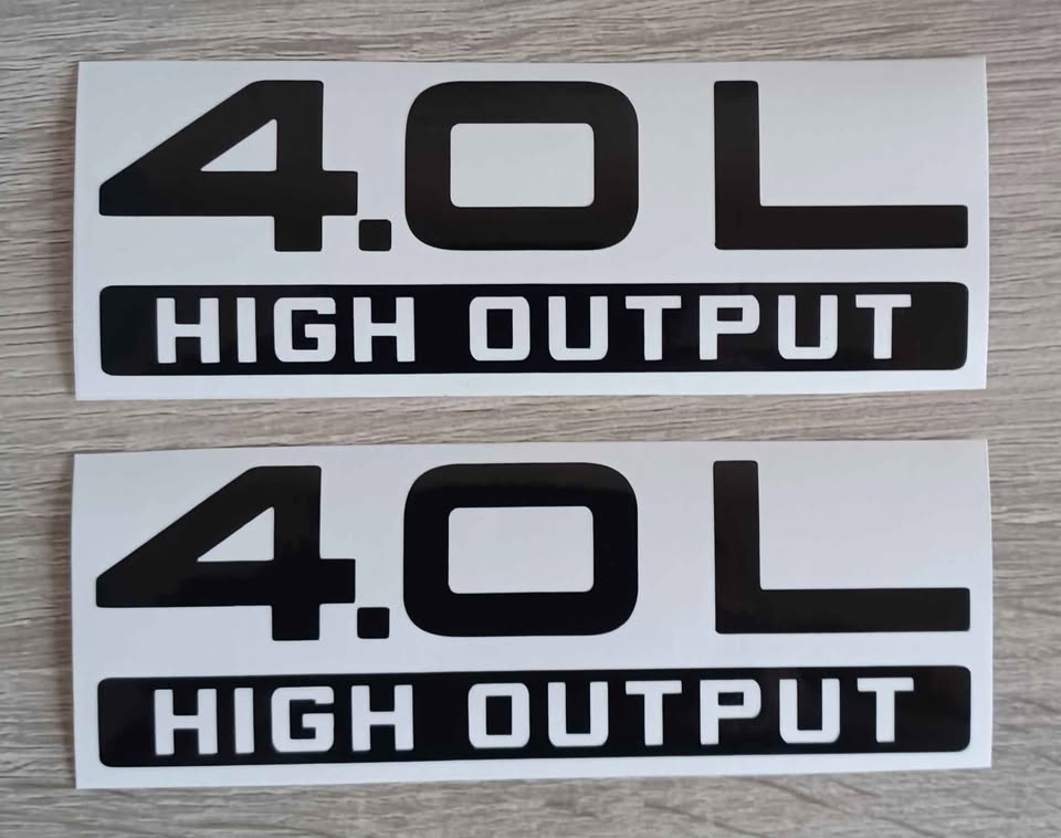 2003 - 06 Jeep TJ 4.0 L decals stickers vinyl graphics - Private Seller