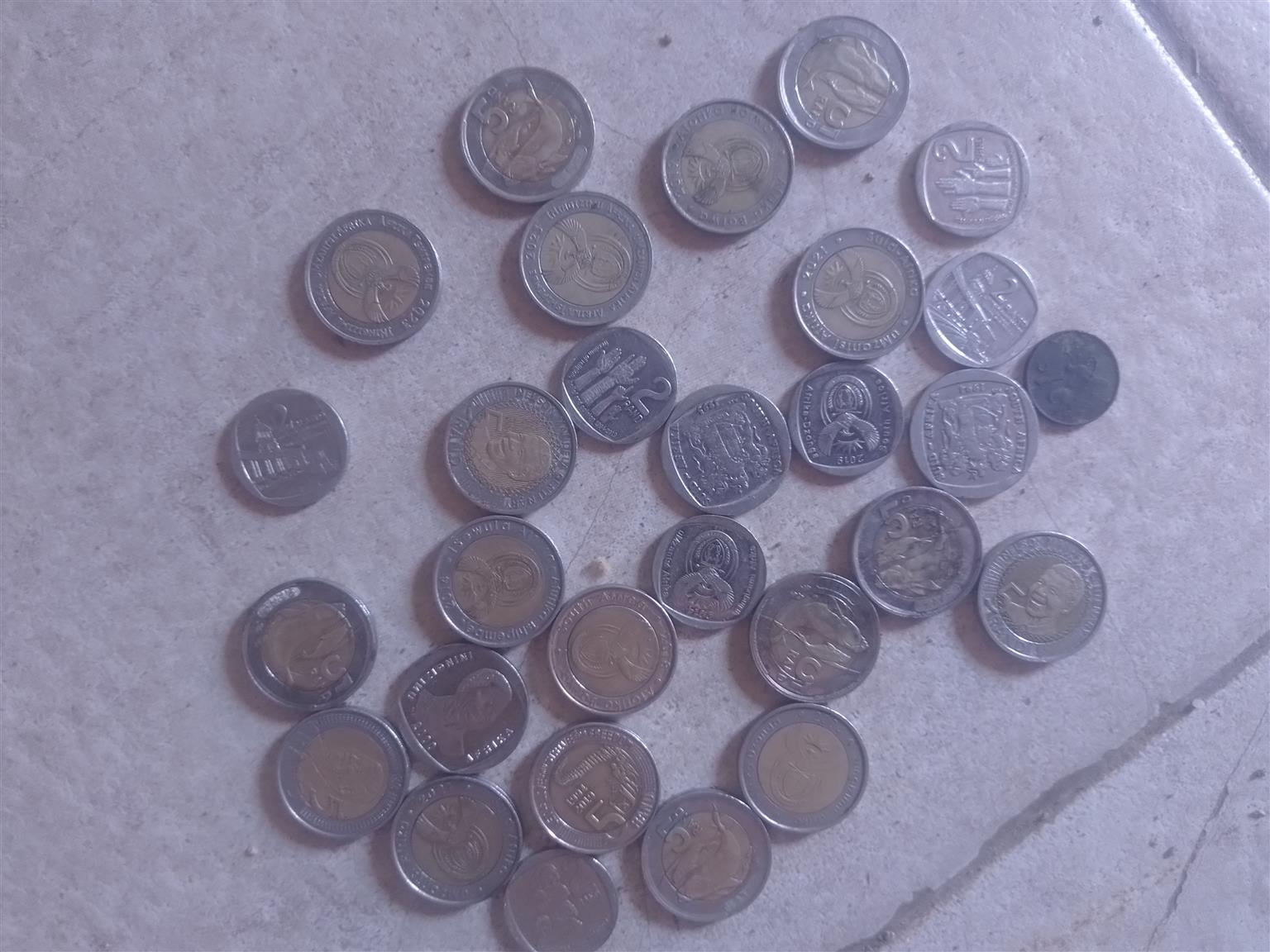 I am a seller of old South African coins.