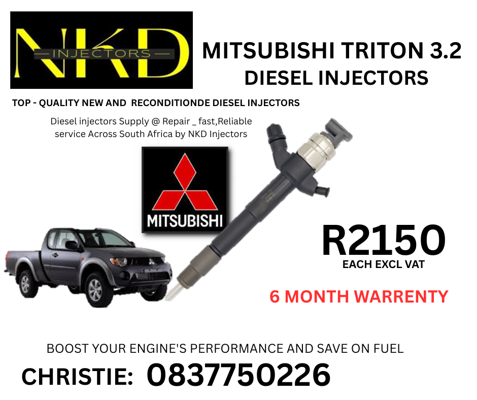 MITSUBISHI TRITON 3.2 DIESEL INJECTORS FOR SALE - Private Seller MITSUBISHI TRITON 3.2 DIESEL INJECTORS FOR SALE - Private Seller