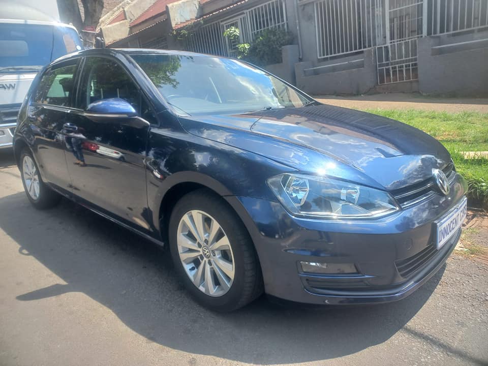 2013 VW GOLF 7 B-MOTION 1.4TSI PETROL, MANUAL, NAVY BLUE COLOR