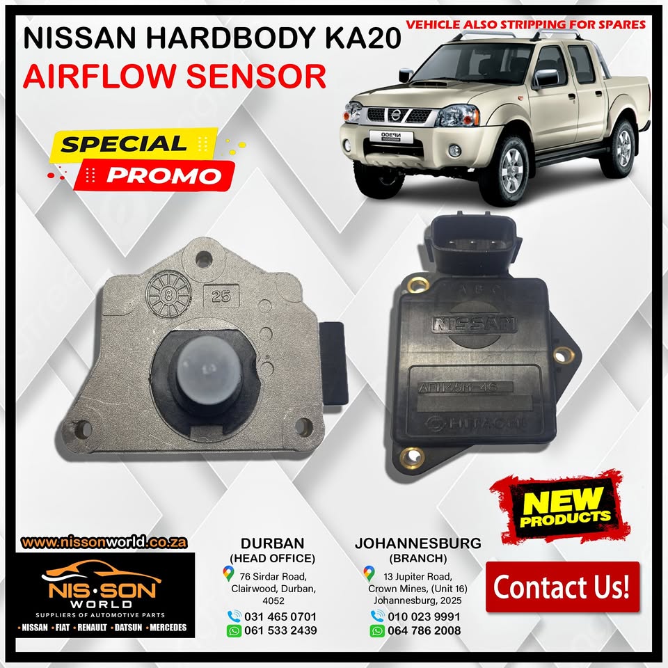 NISSAN HARDBODY KA20 AIRFLOW SENSOR - Private Seller NISSAN HARDBODY KA20 AIRFLOW SENSOR - Private Seller
