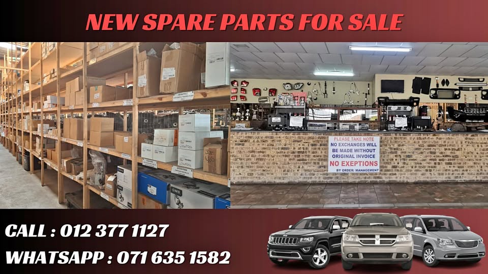 Brand-New Jeep, Dodge And Chrysler Spare Parts In Stock - Private Seller Brand-New Jeep, Dodge And Chrysler Spare Parts In Stock - Private Seller