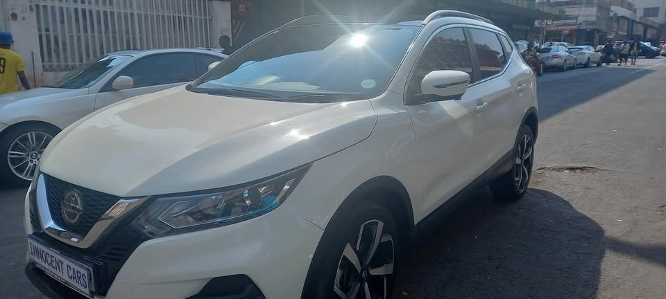 2021 NISSAN QUASHQAI 1.2T PETROL, AUTOMATIC TRANSMISSION, WHITE COLOUR, 61000KM