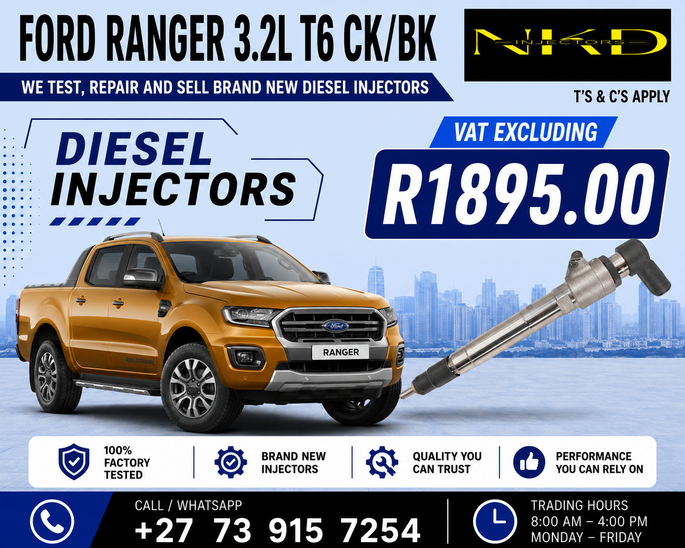 Ford_Ranger_3.2L_Injectors - Private Seller Ford_Ranger_3.2L_Injectors - Private Seller