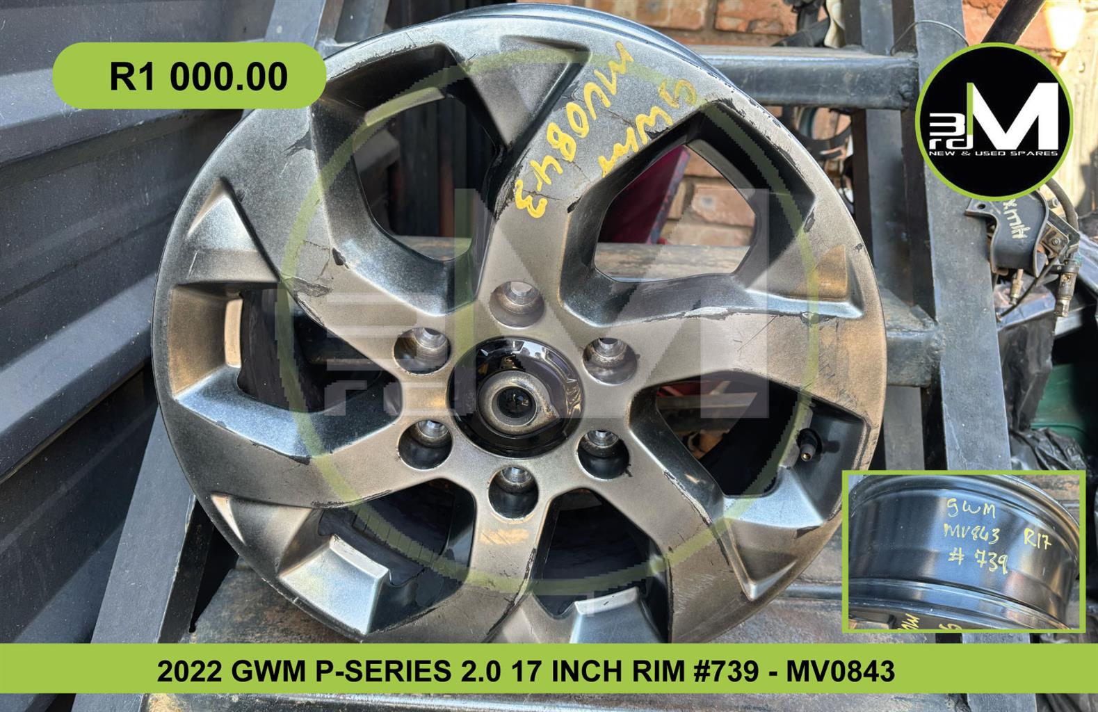 2022 GWM P-SERIES 2.0 17 INCH RIM MAG #739 – MV0843