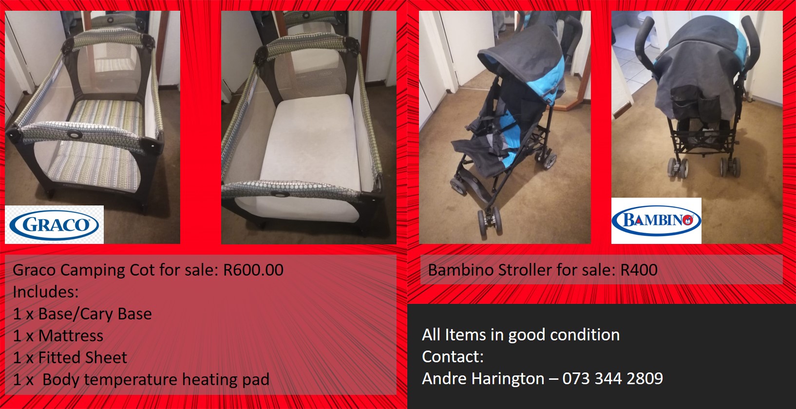 bambino stroller prices